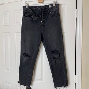 Black ripped Free People jeans